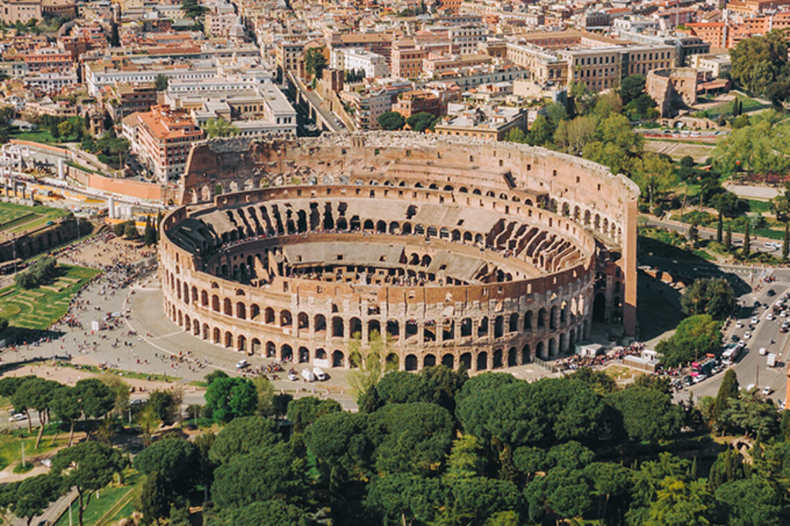Colosseum Restoration Before And After